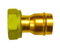 Solder Ring Straight Tap Connector - 15mm x 1/2in BSP